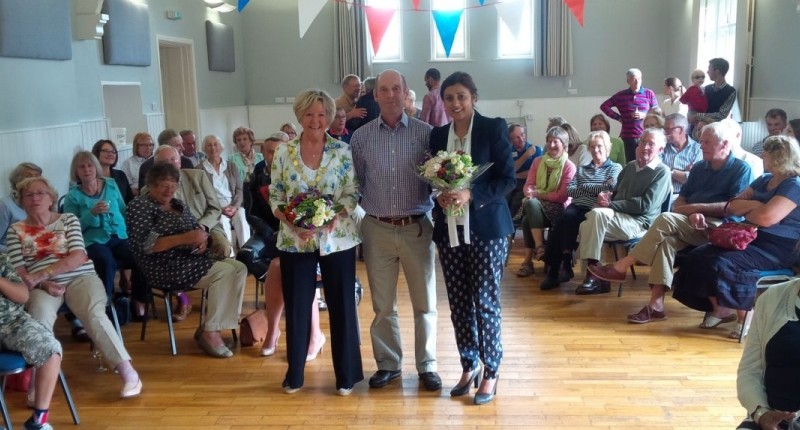 Eridge Village Hall opening ceremony